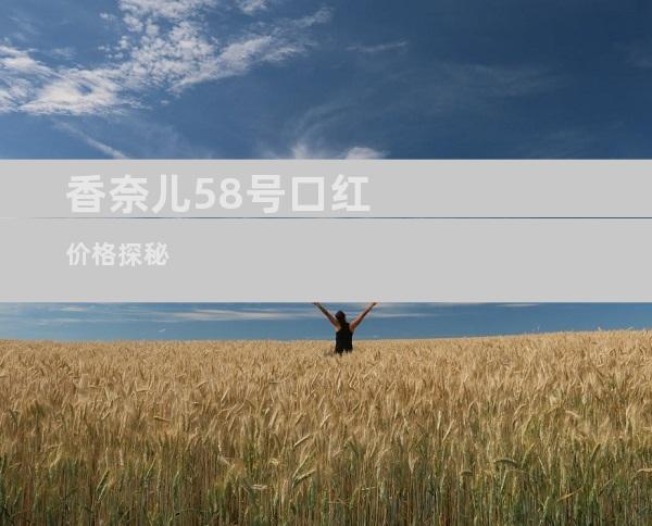 香奈儿58号口红价格探秘